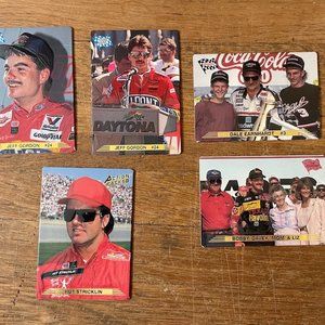 Lot of 5 Nascar Collector Cards Action Packed Hi-Pro Marketing 1993